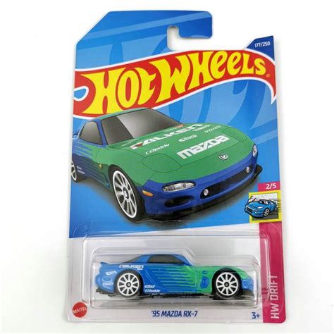 Машинка Mattel Hot Wheels 2022 C4982 95 Mazda Rx 7 купить на OZON по низкой цене 2116442648