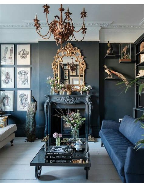 Pin By Erika Gosse On Dark And Beautiful Dark Living Rooms Gothic