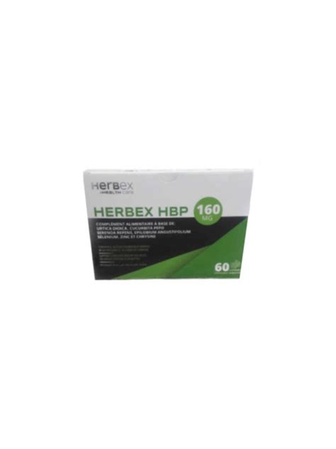 HERBEX HBP 160MG 60 COMPRIMES