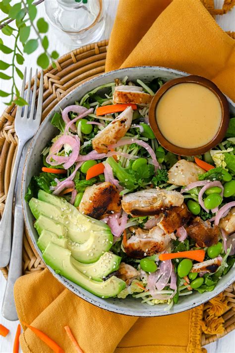 Citrus Asian Crunch Salad With Chicken Panera Copycat Artofit