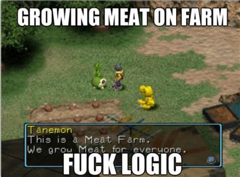 Because Fuck Logic X Post From R Gaming R Digimon