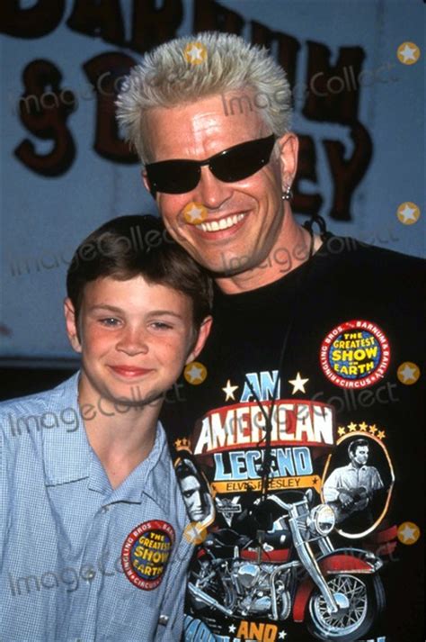 Photos and Pictures - Billy Idol and Son Celebrity Family Night at the ...