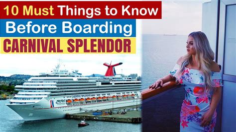 Carnival Splendor Features And Overview Youtube