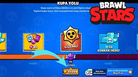 BRAWL STARS 45 000 KUPA OLDUK YouTube