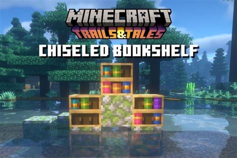 How to Make a Chiseled Bookshelf in Minecraft 1.20