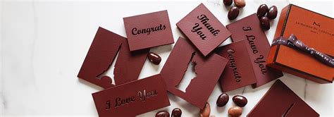 Chocolate Message T Selection La Maison Du Chocolat
