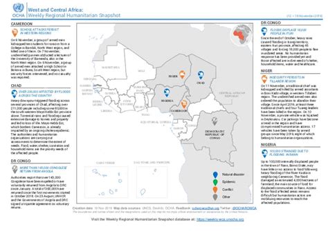 Document Ocha West And Central Africa Weekly Regional Humanitarian