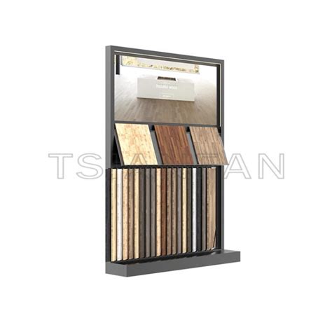 Wood Floor Tile Display Stand Laminate Display Rack Wood Flooring