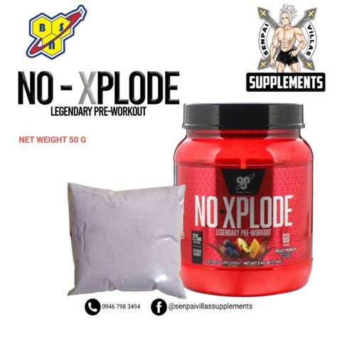 Bsn No Xplode Legendary Pre Workout Grams Lazada Ph