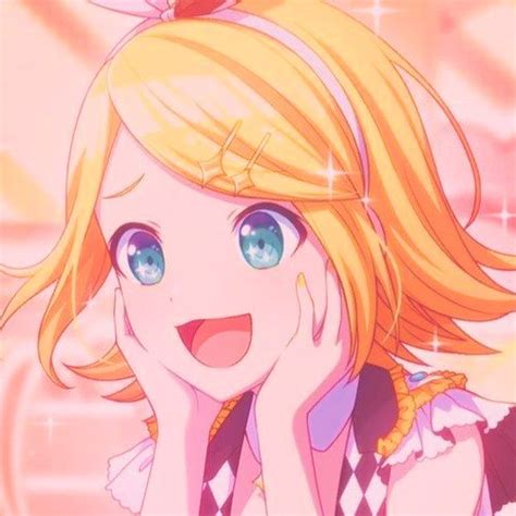 Kagamine Rin Icon Vocaloid Anime Cute Icons