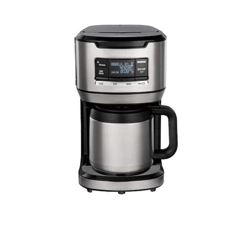 Hamilton Beach 12 Cup Black Programmable Front Fill Coffee Maker With