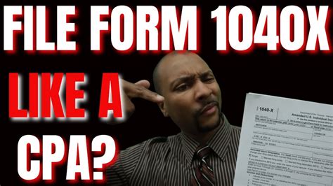 How To File An Amended Tax Return In 2022 Form 1040X TCC YouTube