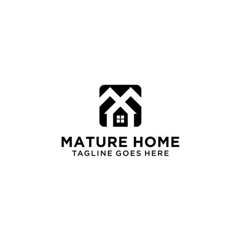 M home logo design vector 8913580 Vector Art at Vecteezy