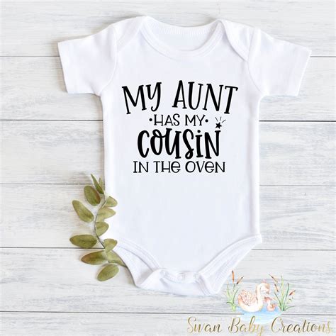 My Aunt Has My Cousin In The Oven Big Cousin Shirt I Ve Been Promoted