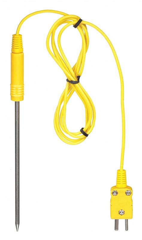 Thermocouple Type K Immersion Temperature Probe 6CMU1 ATT100 Grainger