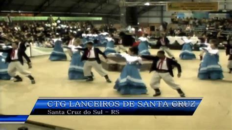 JuvEnart 2018 CTG Lanceiros de Santa Cruz Saída YouTube