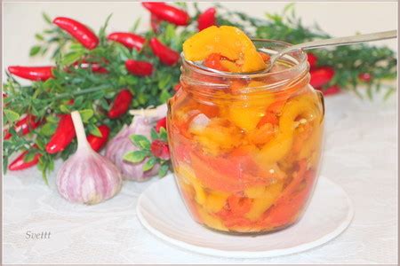 Конфи из перца - пошаговый рецепт с фото