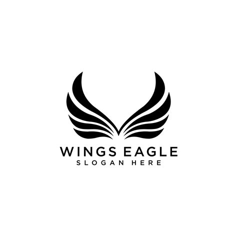 wings eagle logo - MasterBundles