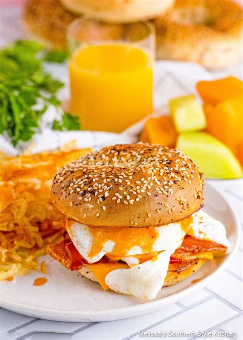 Bagel Breakfast Sandwich Recipe