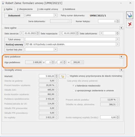 Płace i Kadry Baza Wiedzy programu Comarch ERP Optima