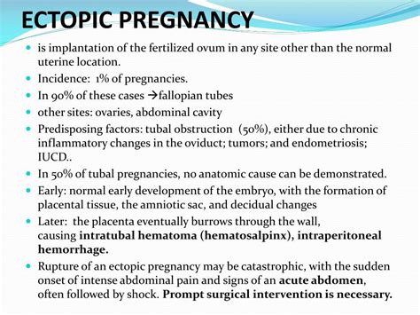 Ppt Ectopic Pregnancy Powerpoint Presentation Free Download Id2271577