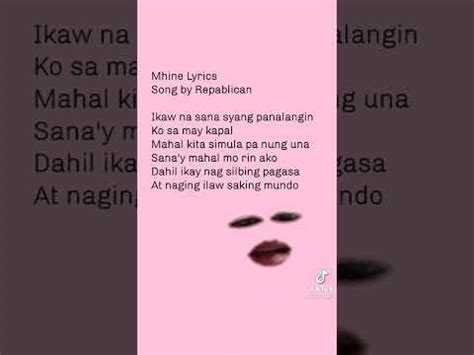 mhine lyrics ctto youtube