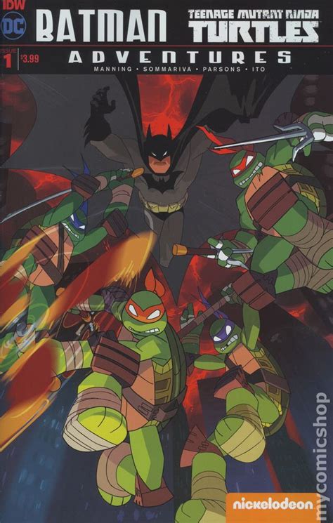 Batman Teenage Mutant Ninja Turtles Adventures Idw Comic Books