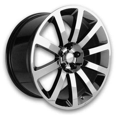 Performance Replicas Wheels Pr146 Black Chrome Pvd