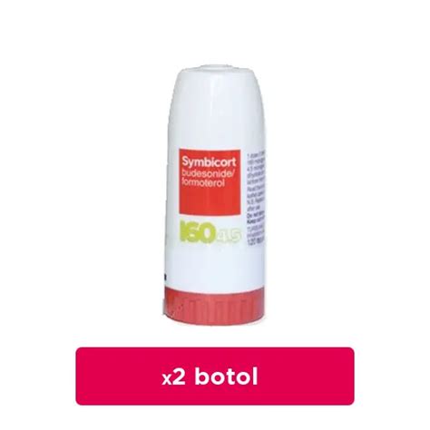 Symbicort 160 Mcg45 Mcg 120 Dosis 2 Bot Kegunaan Efek Samping