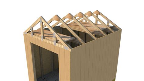 How To Build Gable Shed Trusses Detailed Online Building A Shed Roof