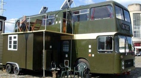 Top 5 Double Decker Bus To Motorhome Conversions Double Decker Bus