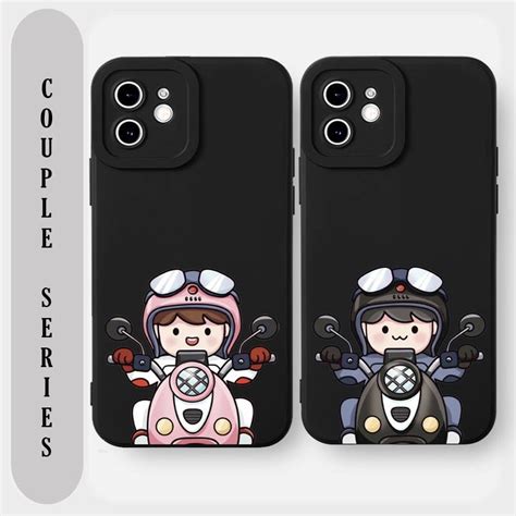 Jual C10 SOFTCASE MACARON COUPLE For All Type INFINIX HOT 8 HOT 9 HOT 10 HOT 9 PLAY HOT 10