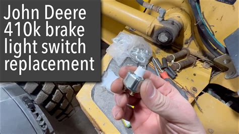 John Deere K Brake Light Switch Replacement Youtube