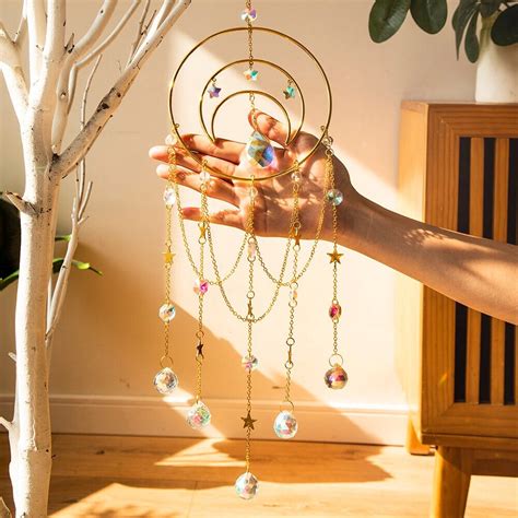 Witchy Handmade Suncatcher Aesthetic Room Decor Rainbow Etsy