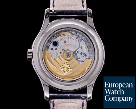 Patek Philippe G Annual Calendar G Blue Dial K White Gold