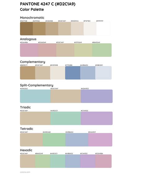 Pantone C Color Palettes And Color Scheme Combinations Colorxs