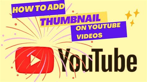 YouTube Video Par Thumbnail Kaise Lagaen How To Add Thumbnail On