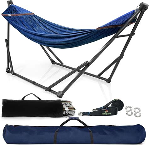 Tranquillo 550lb Capacity 2 Persons 2 Hammocks Included Foldable