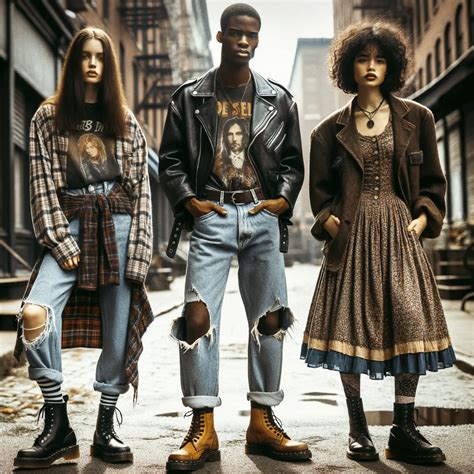 Fashion Trends Inspired by 90s Grunge