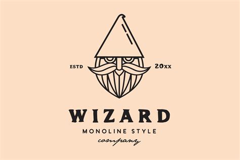 Wizard Logo Graphic by ZHR Creative · Creative Fabrica