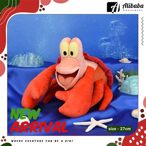 "The Little Mermaid" L Plush "Sebastian" - Alibaba Amusement in Yangon ...