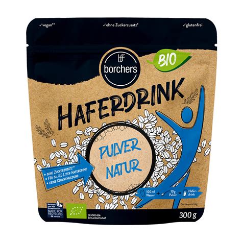 Borchers Bio Haferdrink Pulver G Foodsetter Onlineshop