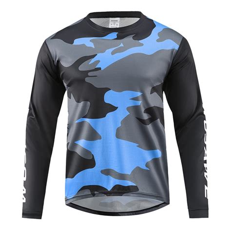 Nghnuifg Mens Mountain Cycling Crosss Country Downhill Suit Top Bike