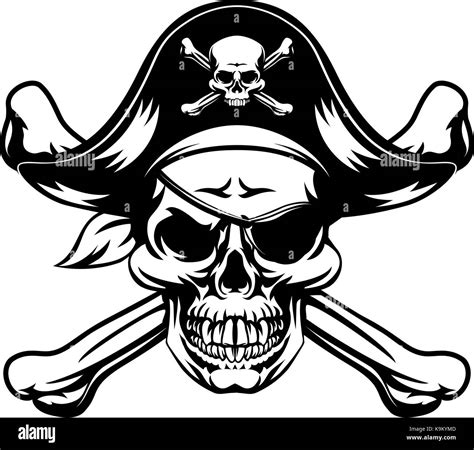 S Mbolo De Calavera Pirata Imagen Vector De Stock Alamy