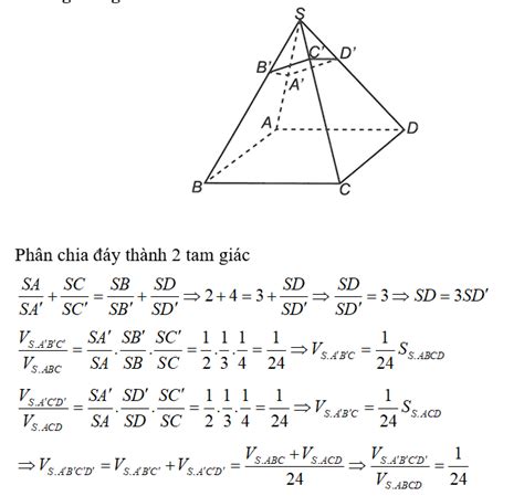 Cho hình chóp SABCD có đáy ABCD là hình bình hành Trên các cạnh SA SB