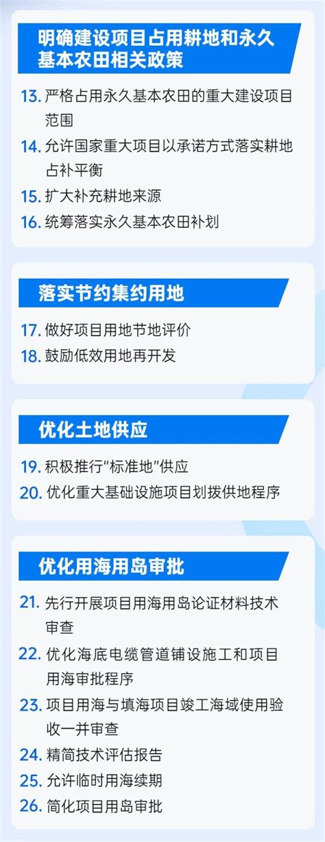 自然资源部出台“要素稳增长26条” 做好重大项目用地用海等要素保障（政策解读）澎湃号·政务澎湃新闻 The Paper