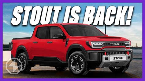 Toyota Stout Compact Pickup What We Know So Far About Off