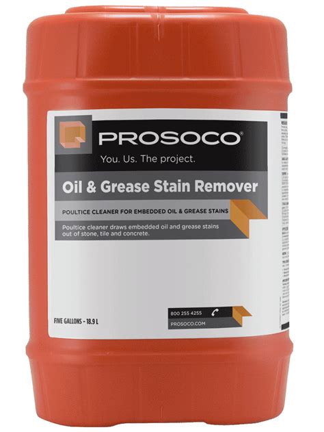 Oil & Grease Stain Remover – PROSOCO