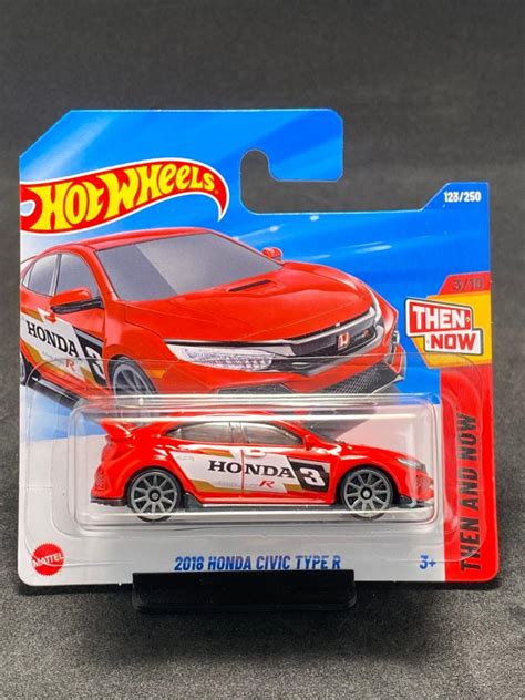 Hot Wheels 2018 HONDA CIVIC TYPE R Red Carshoping