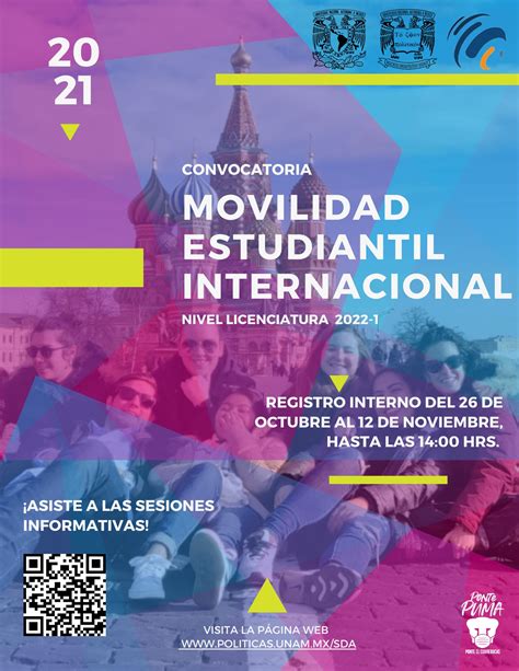 FCPyS UNAM On Twitter Convocatoria Movilidad Estudiantil